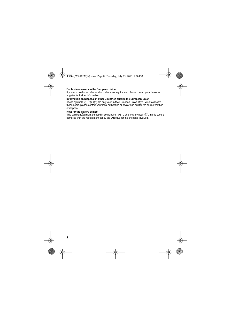 Panasonic KXPRWA10FX User Manual | Page 8 / 76