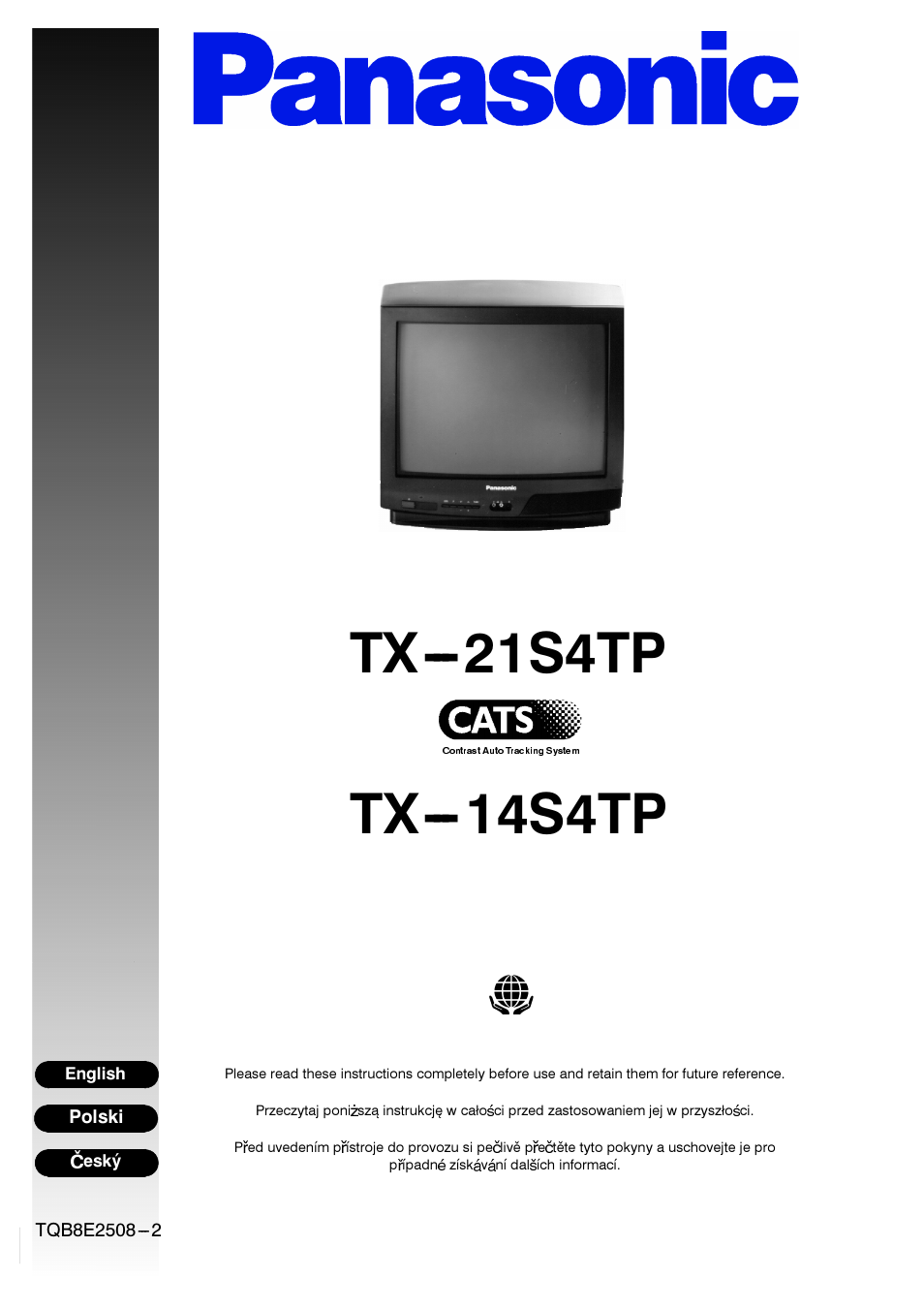 Panasonic TX14S4TP User Manual | 40 pages