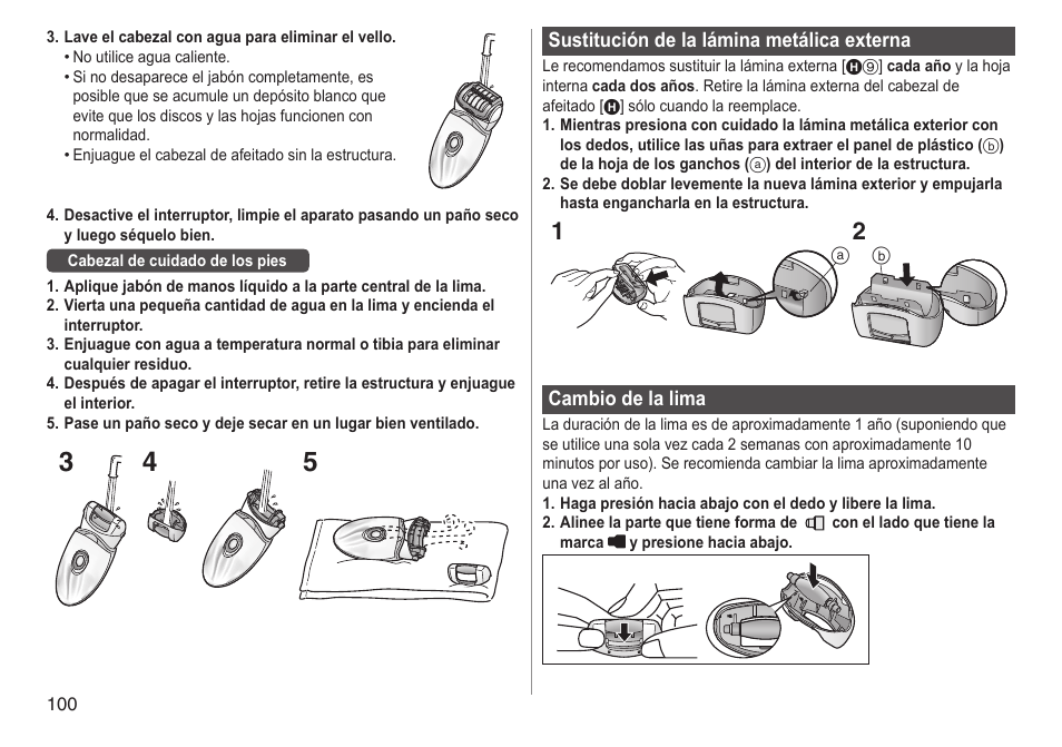 Panasonic ESED90 User Manual | Page 100 / 346