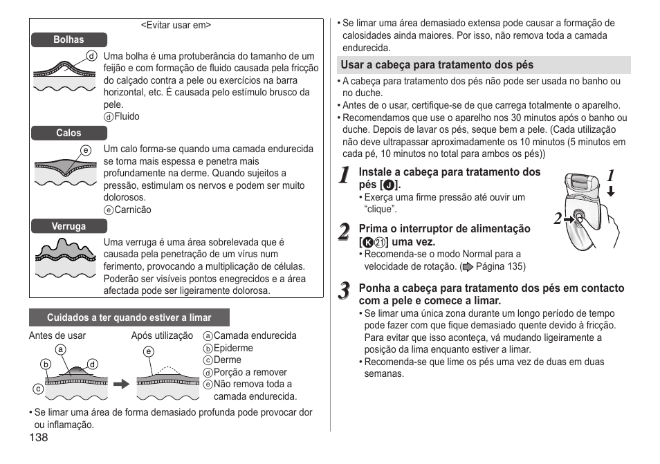 Panasonic ESED90 User Manual | Page 138 / 346
