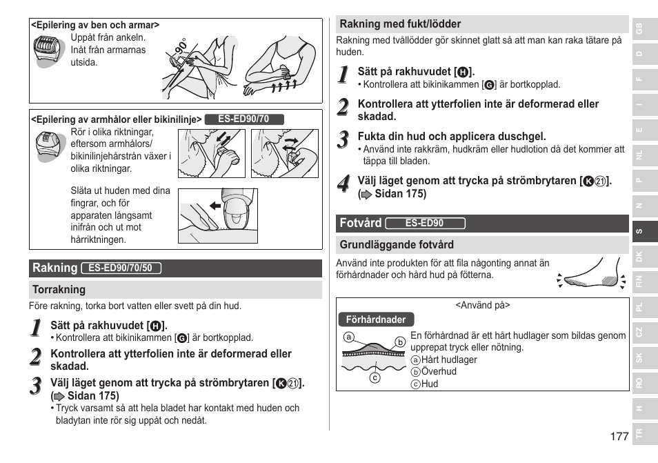 Panasonic ESED90 User Manual | Page 177 / 346