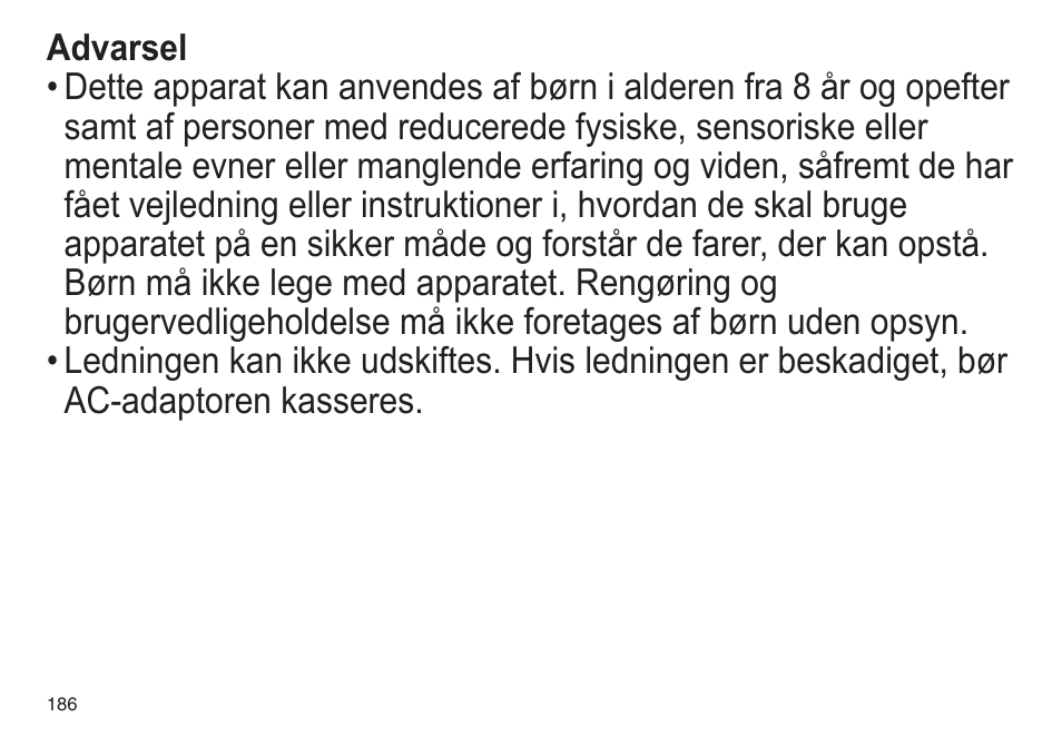 Panasonic ESED90 User Manual | Page 186 / 346