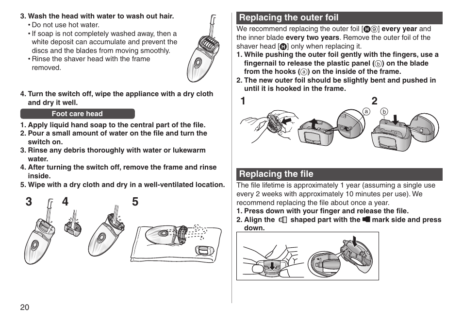 Panasonic ESED90 User Manual | Page 20 / 346