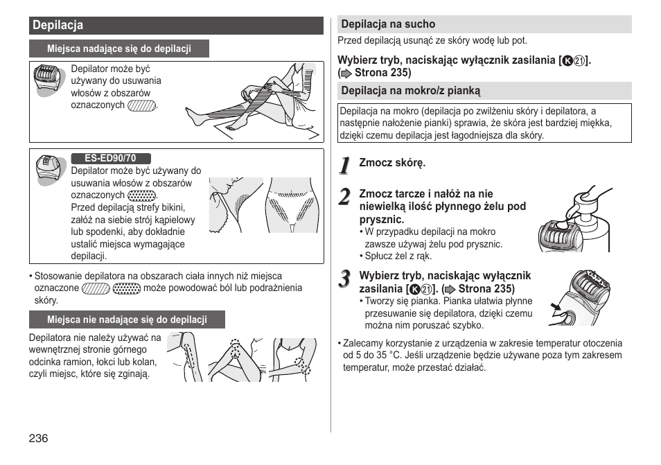 Panasonic ESED90 User Manual | Page 236 / 346