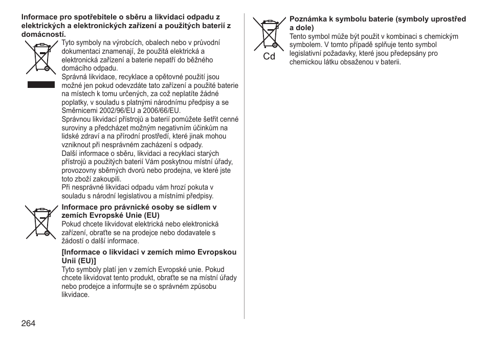 Panasonic ESED90 User Manual | Page 264 / 346