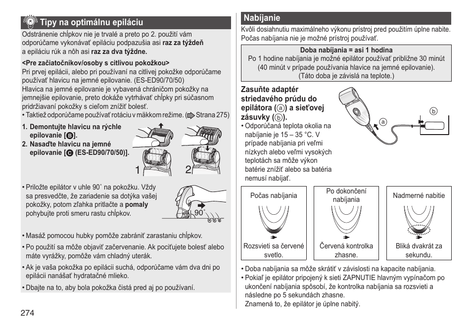 Panasonic ESED90 User Manual | Page 274 / 346