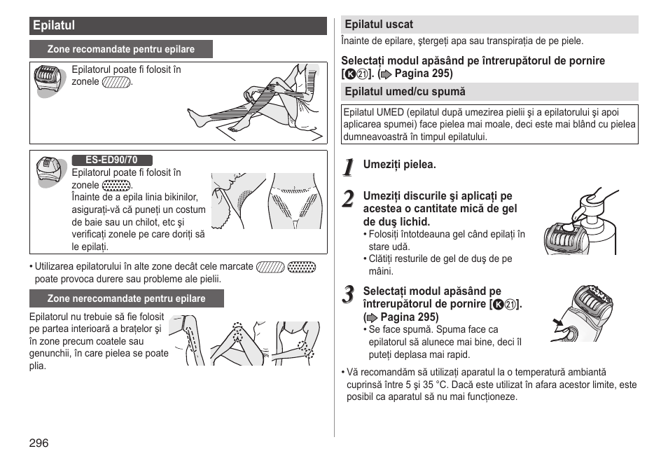 Panasonic ESED90 User Manual | Page 296 / 346