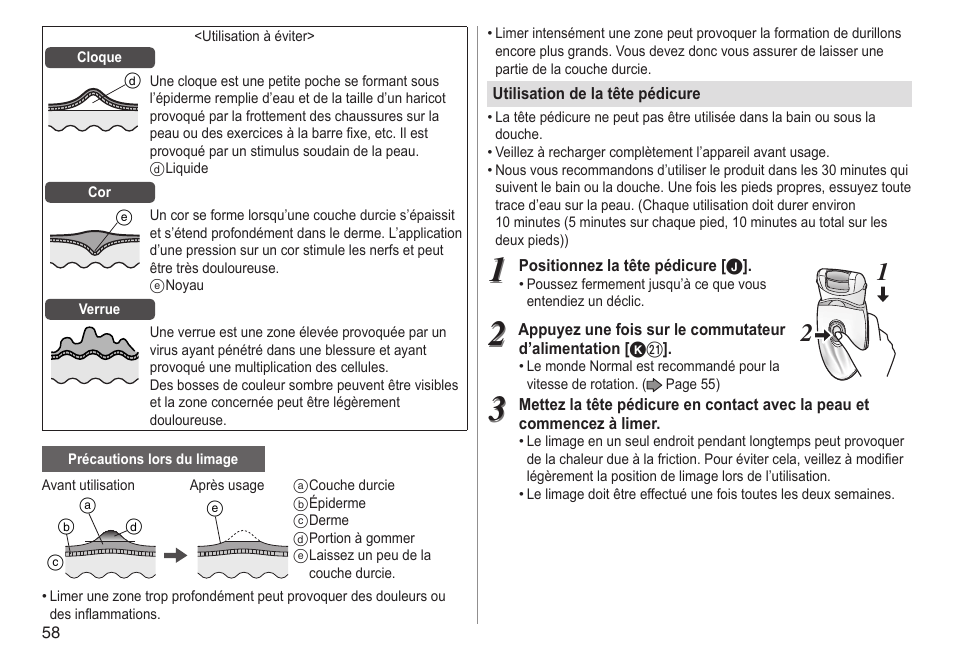 Panasonic ESED90 User Manual | Page 58 / 346