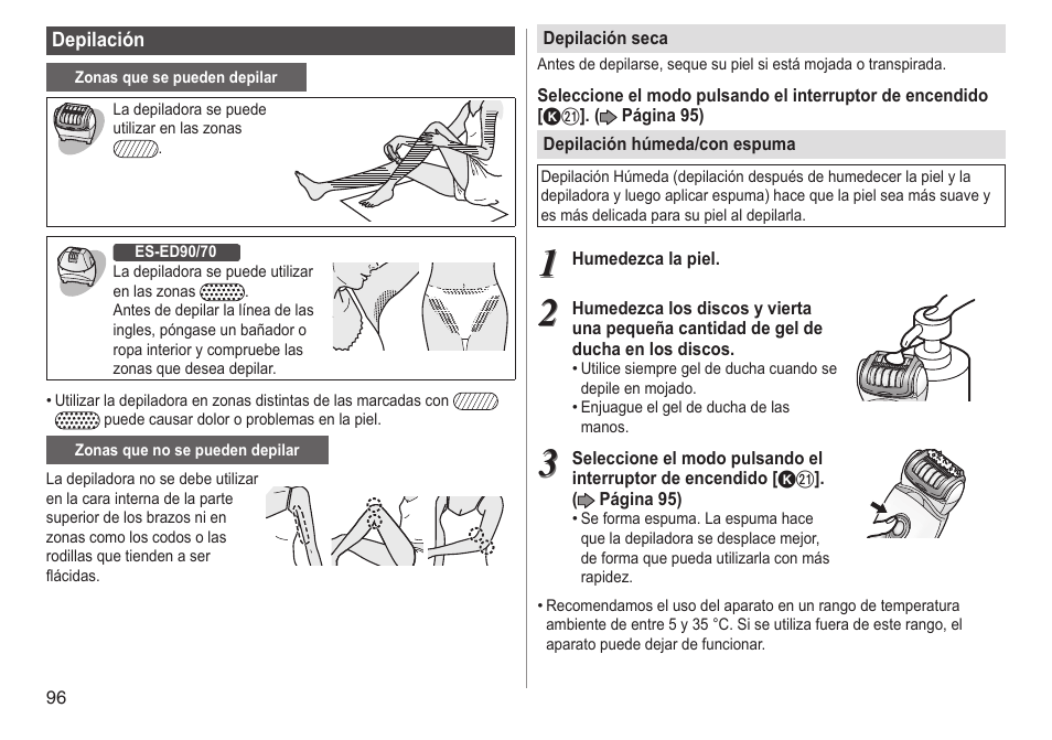 Panasonic ESED90 User Manual | Page 96 / 346