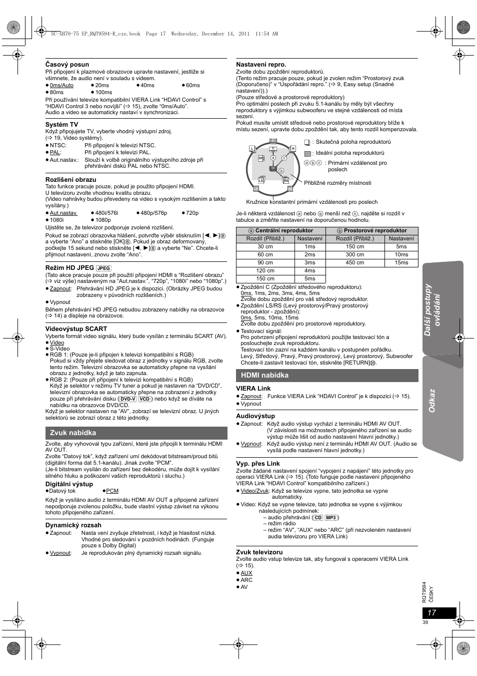 Panasonic SCXH75EP User Manual | Page 39 / 94