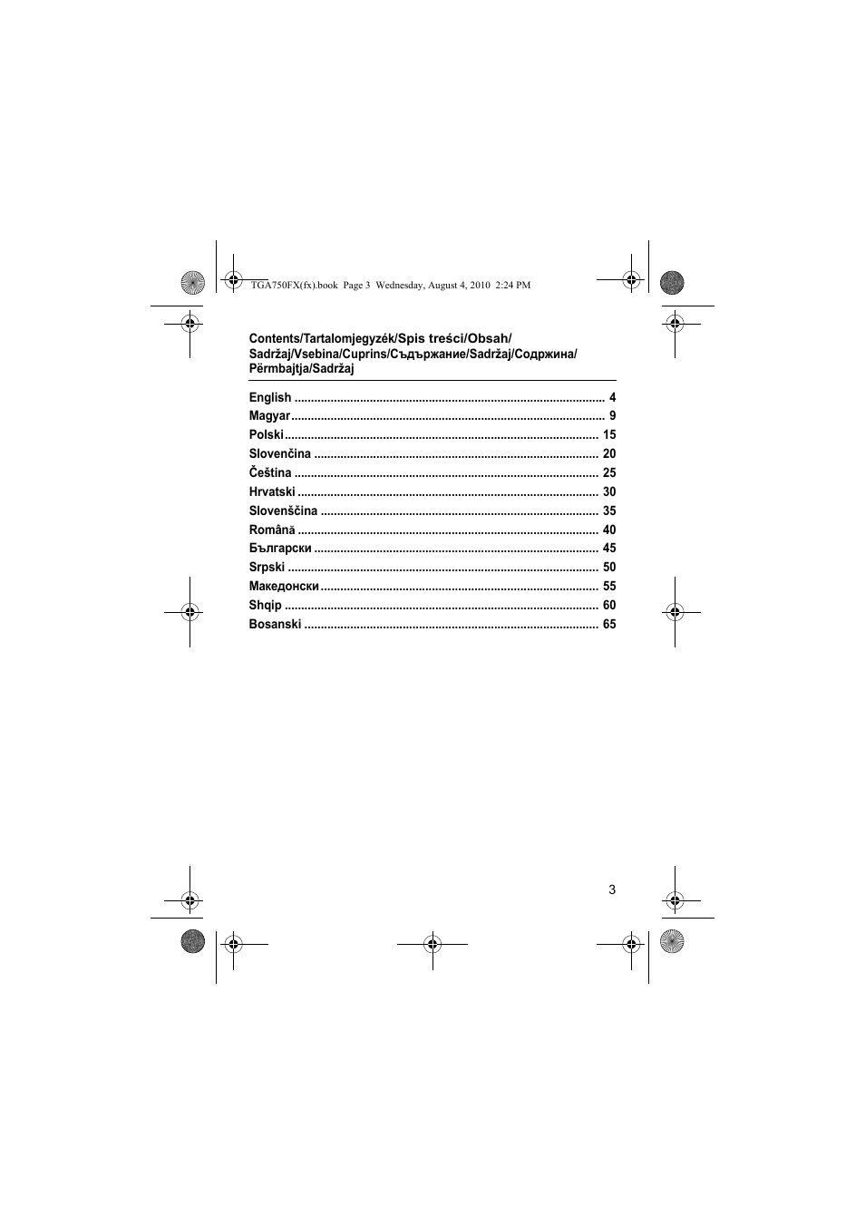 Panasonic KXTGA750FX User Manual | Page 3 / 76