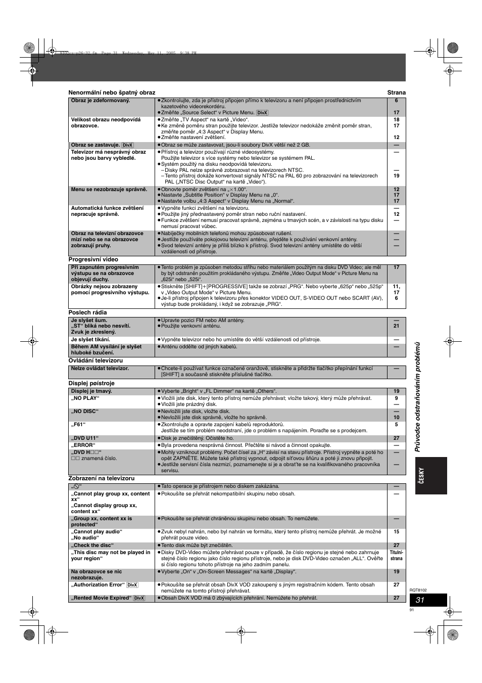 Panasonic SCHT335 User Manual | Page 91 / 92