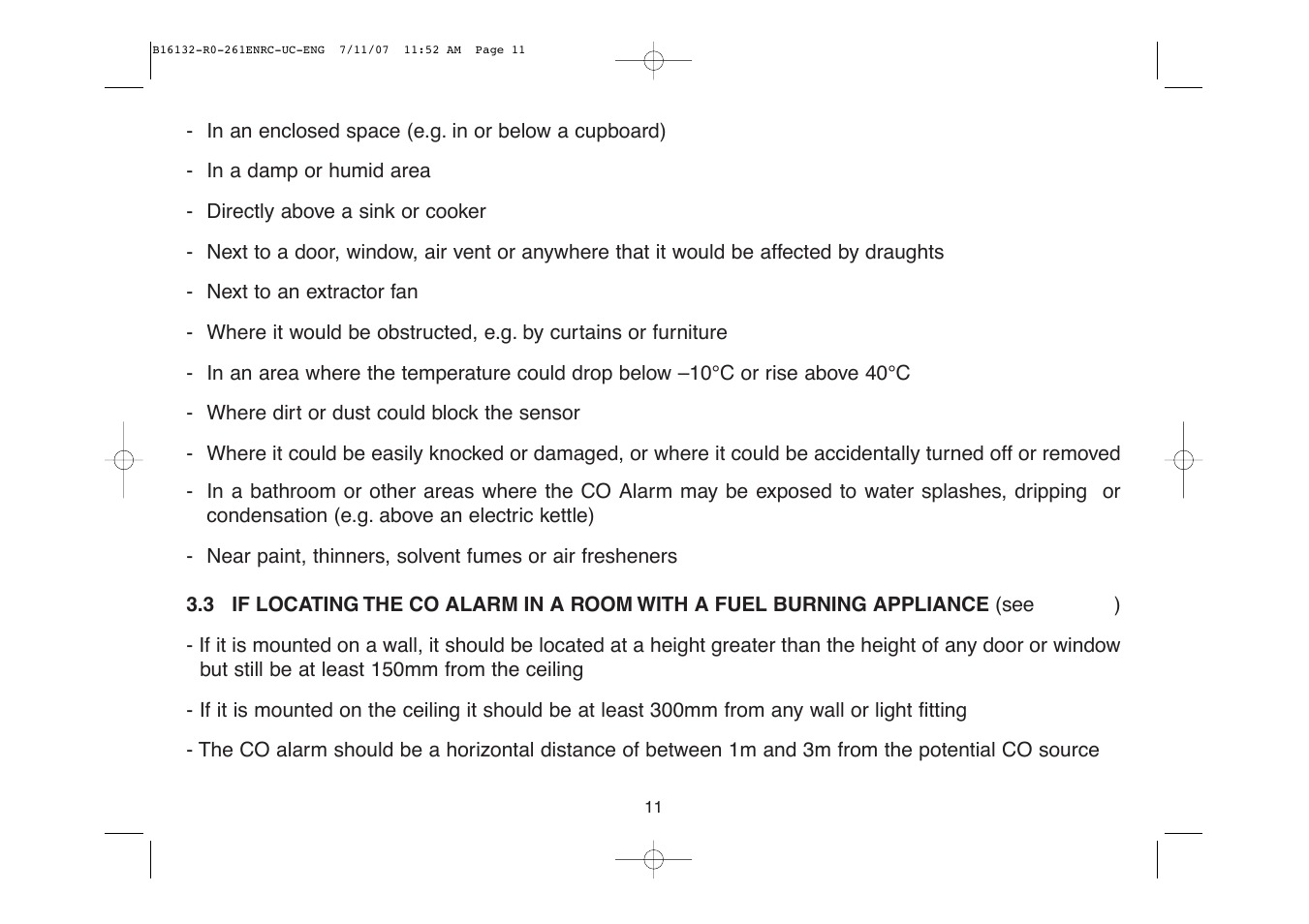 Aico Ei261DENRC User Manual | Page 11 / 34