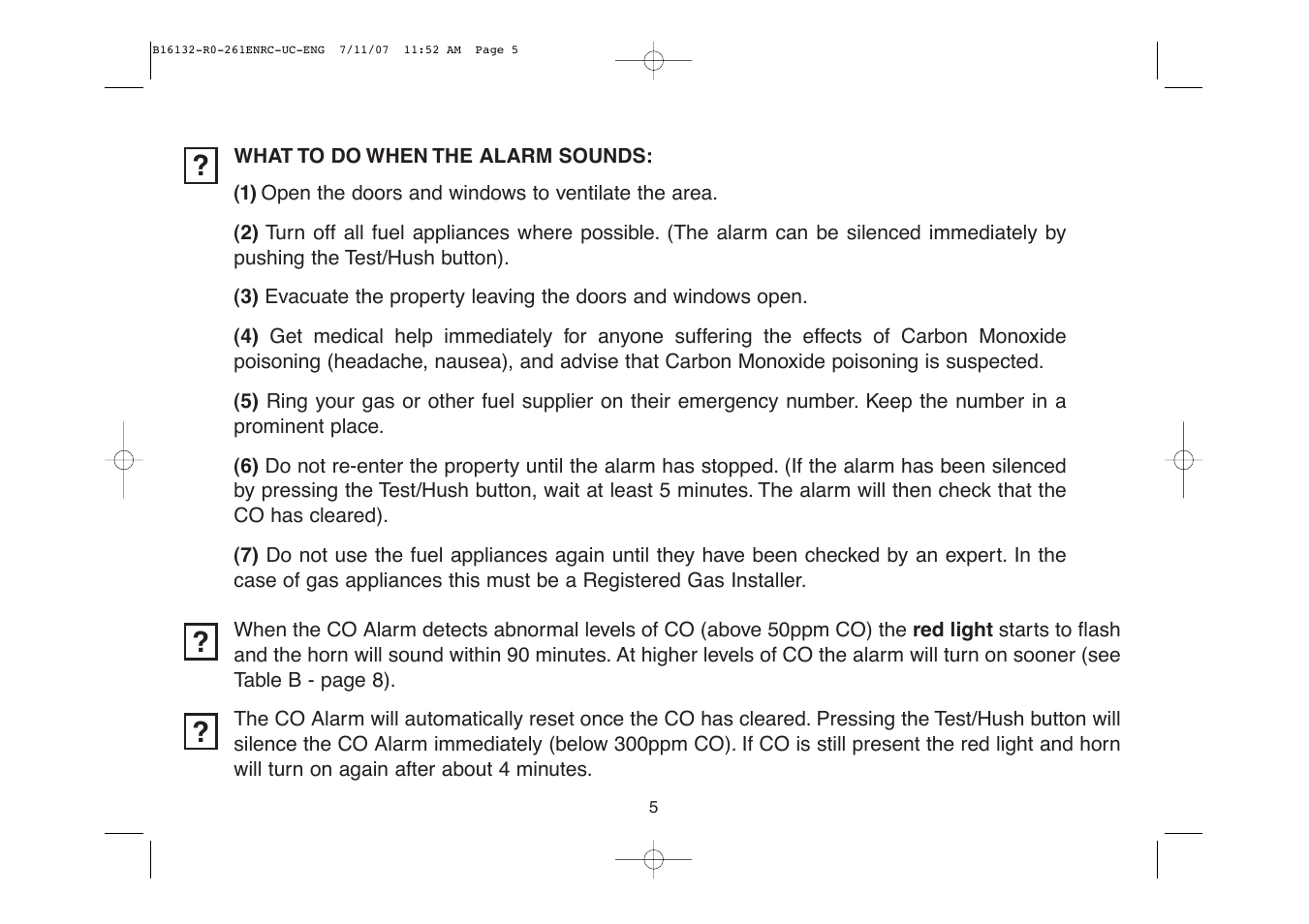 Aico Ei261DENRC User Manual | Page 5 / 34