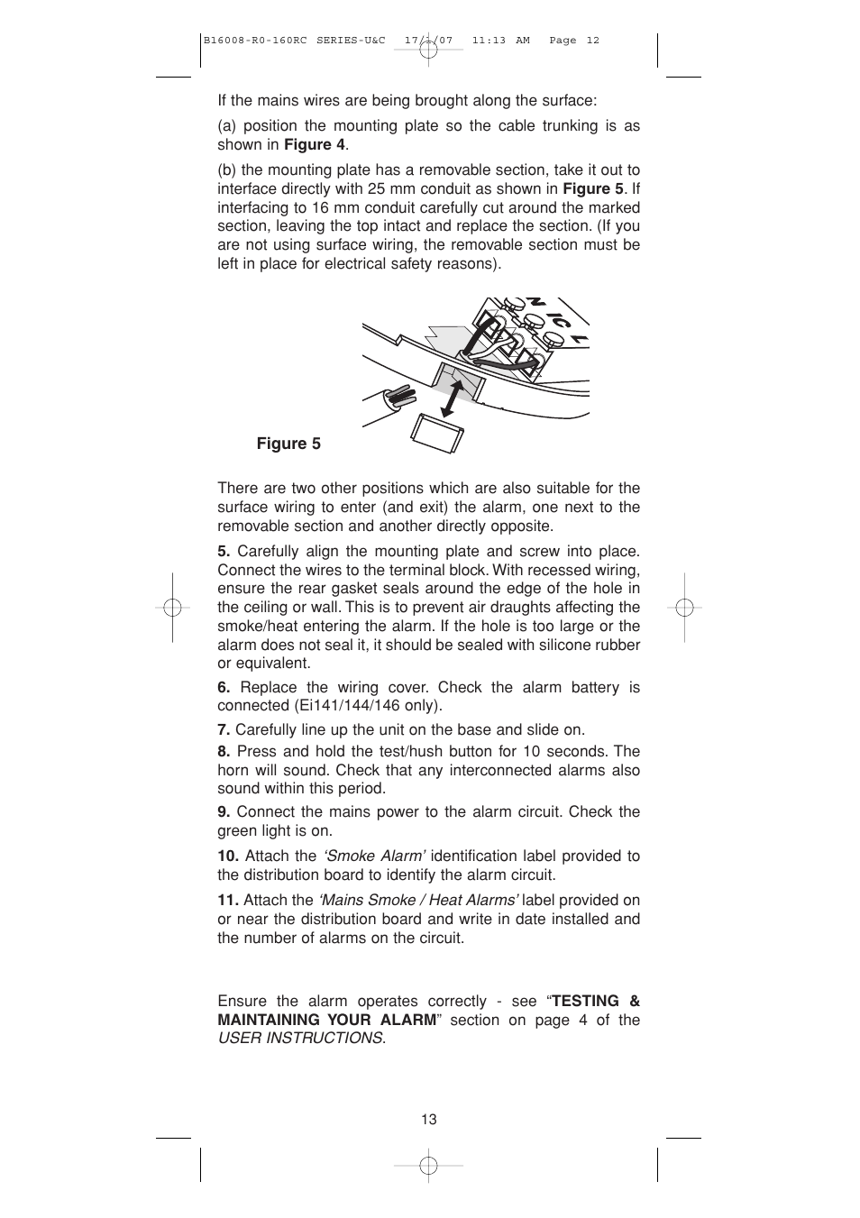 Aico Ei168RC User Manual | Page 12 / 16