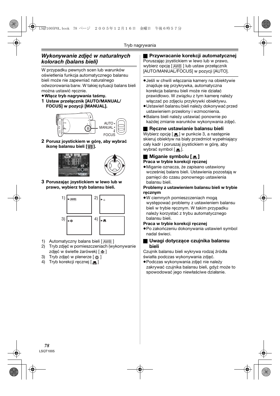 Panasonic NVGS37EP User Manual | Page 78 / 204