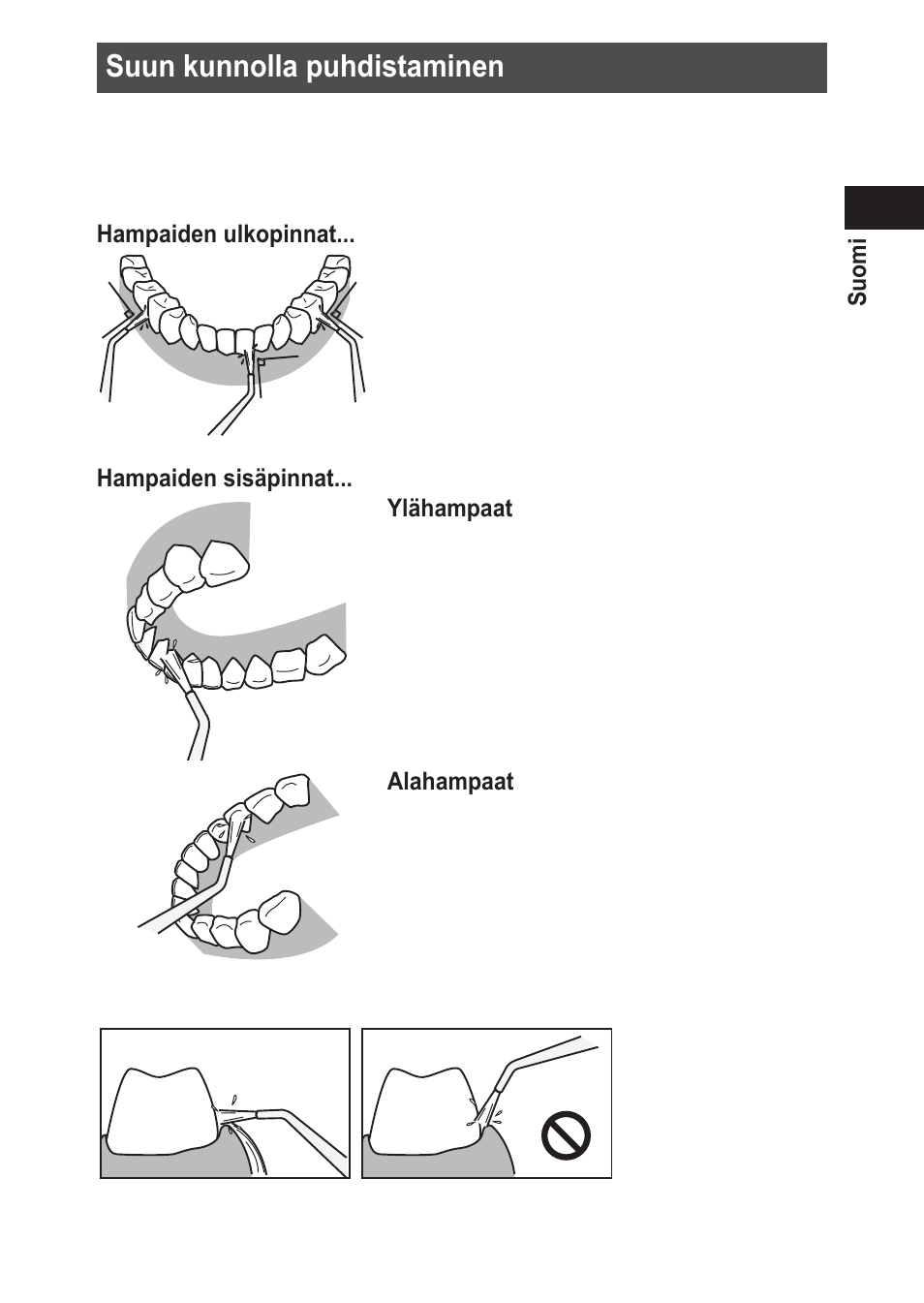 Suunkunnollapuhdistaminen | Panasonic EWDJ10 User Manual | Page 135 / 216