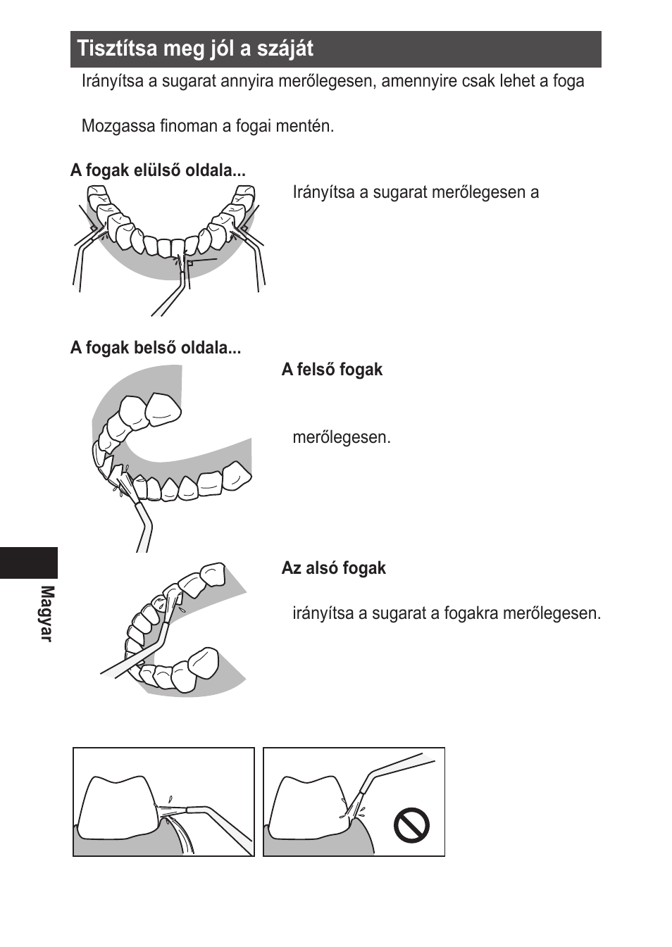 Tisztítsamegjólaszáját | Panasonic EWDJ10 User Manual | Page 184 / 216