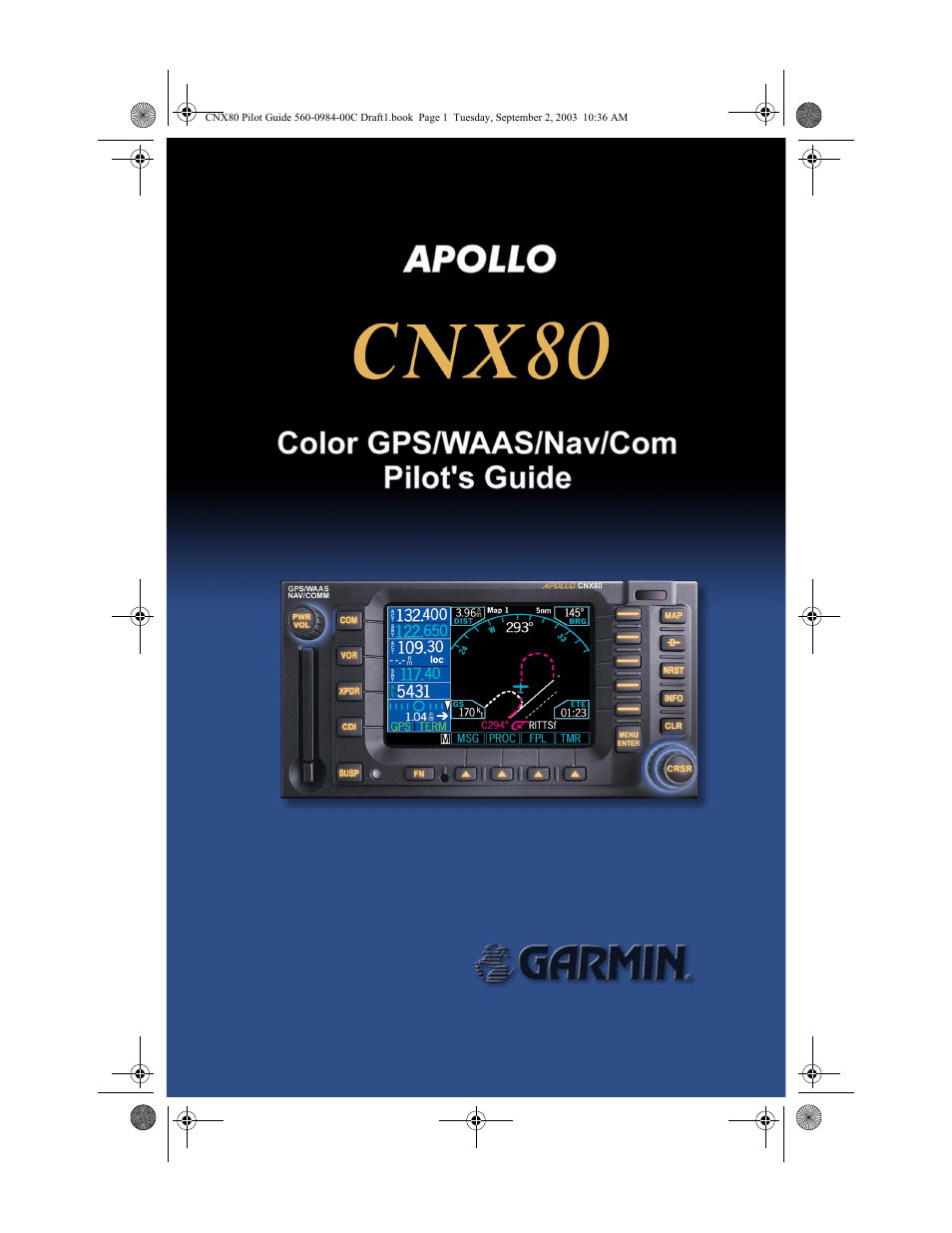 Apollo CNX80 User Manual | 50 pages