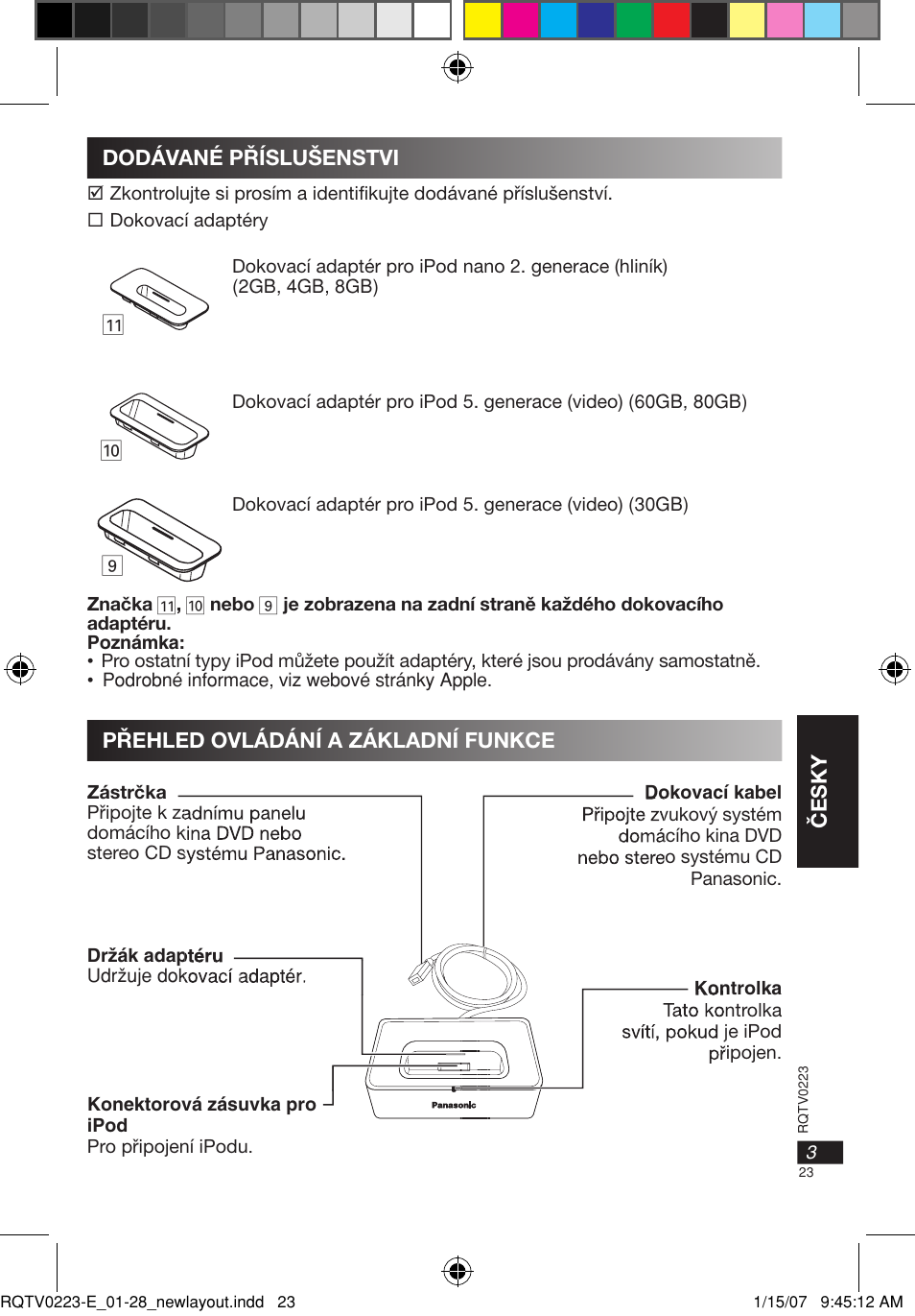 Panasonic SHPD10 User Manual | Page 23 / 28