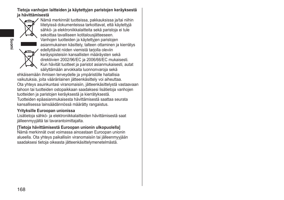 Panasonic ERGS60 User Manual | Page 168 / 256