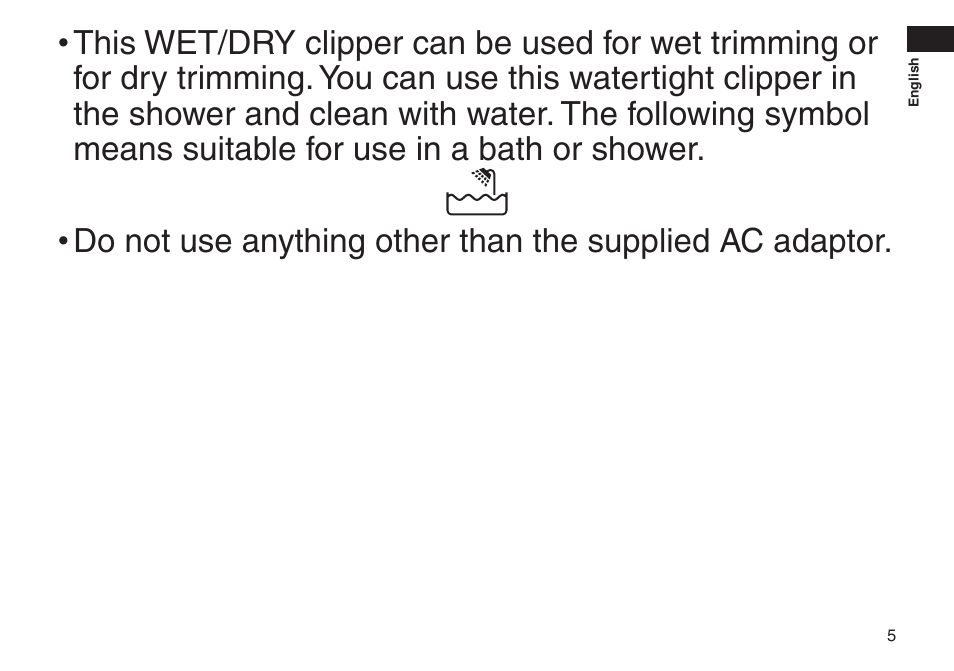 Panasonic ERGS60 User Manual | Page 5 / 256