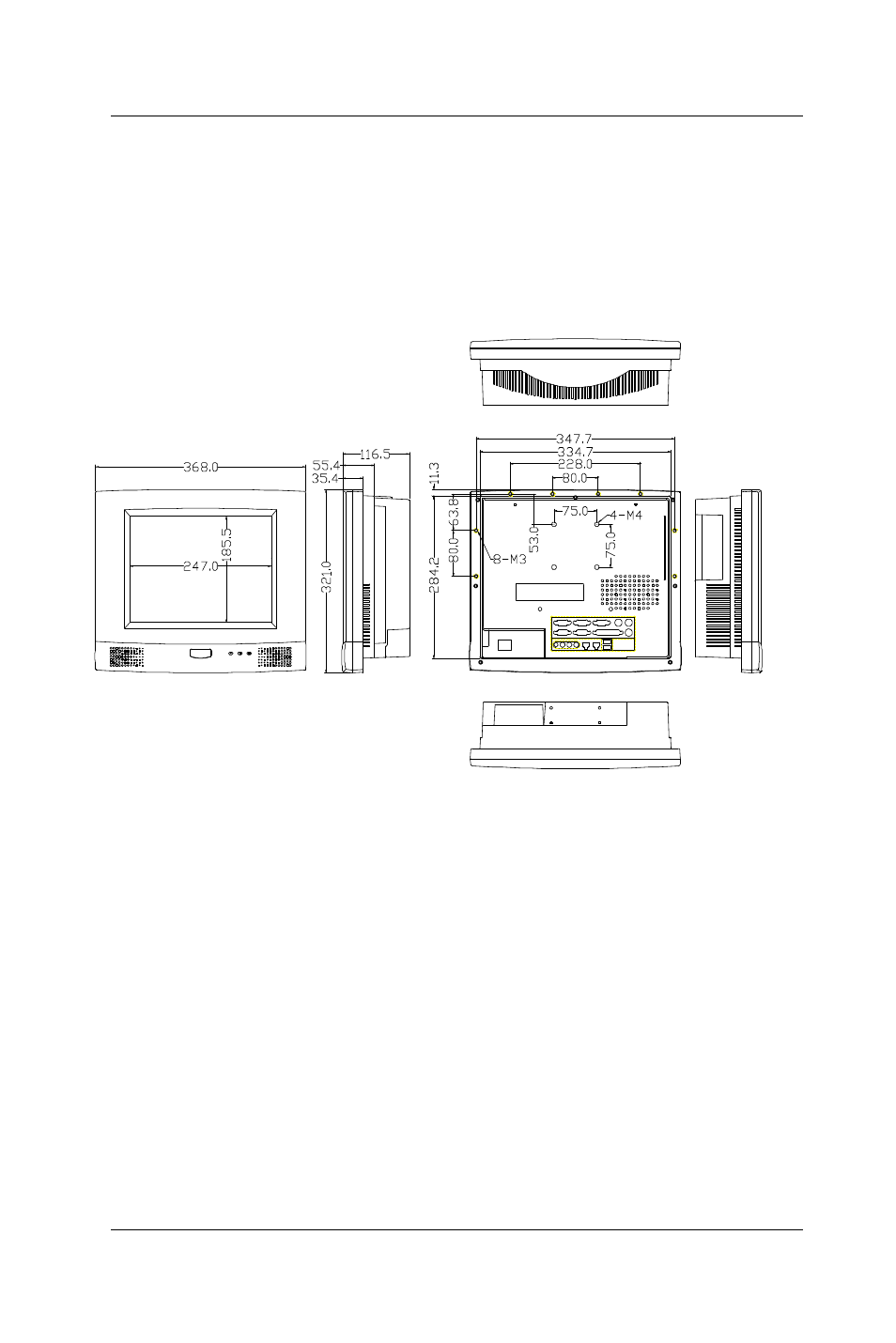 Dimensions | Apollo 150 III User Manual | Page 20 / 167