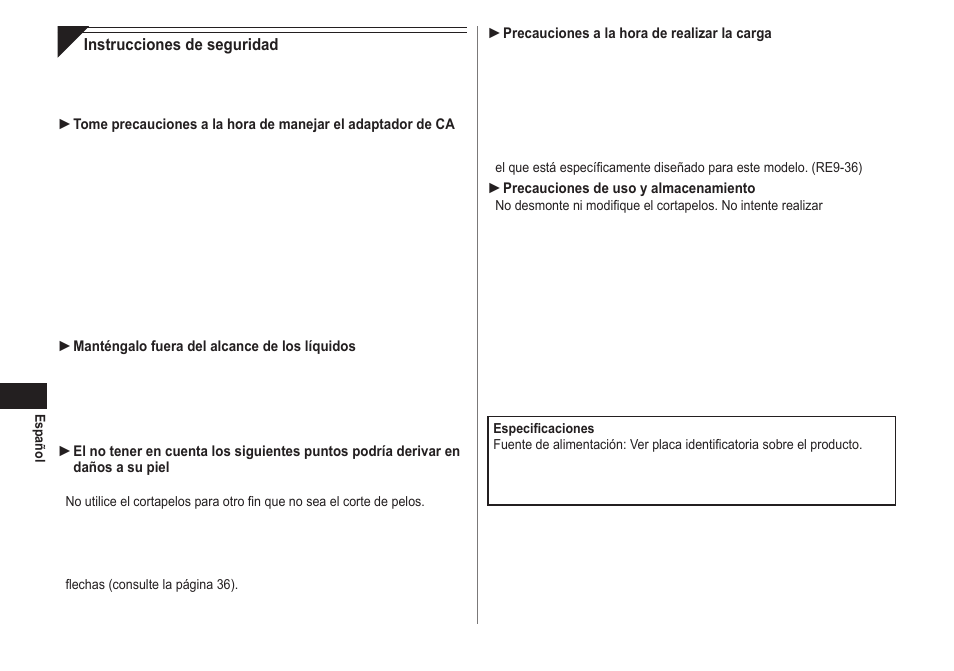 Panasonic ERCA70 User Manual | Page 32 / 108