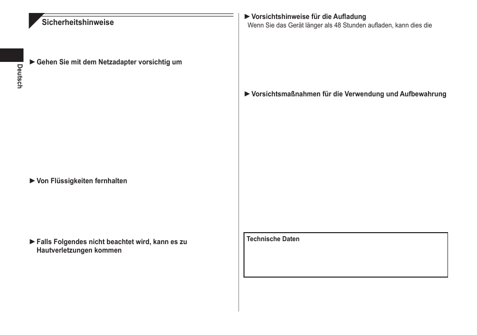 Panasonic ERCA70 User Manual | Page 8 / 108