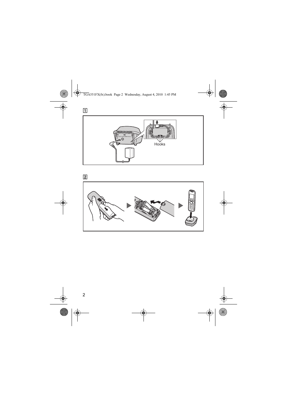 Panasonic KXTGA551FX User Manual | Page 2 / 76