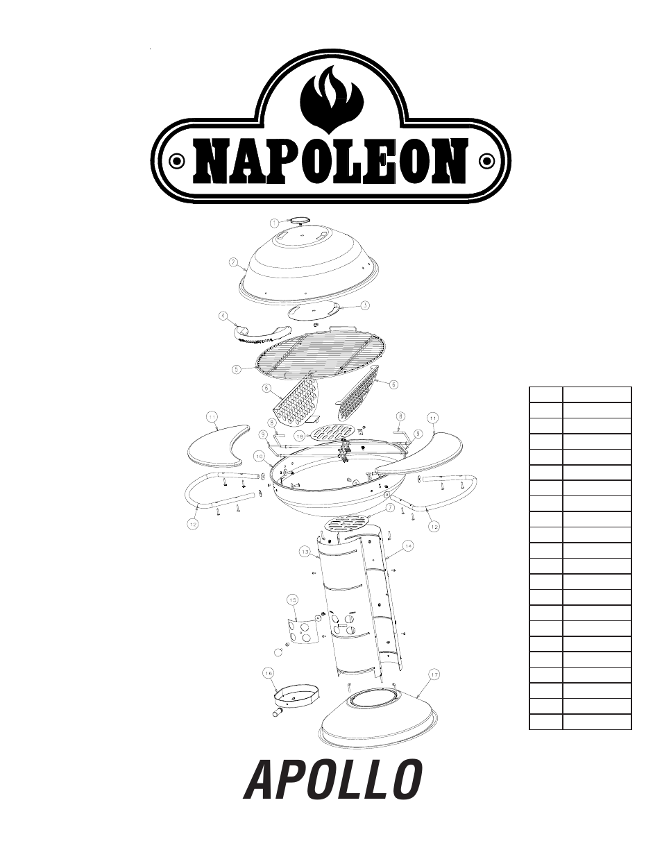 Apollo NAPOLEON N415-0084 User Manual | 12 pages