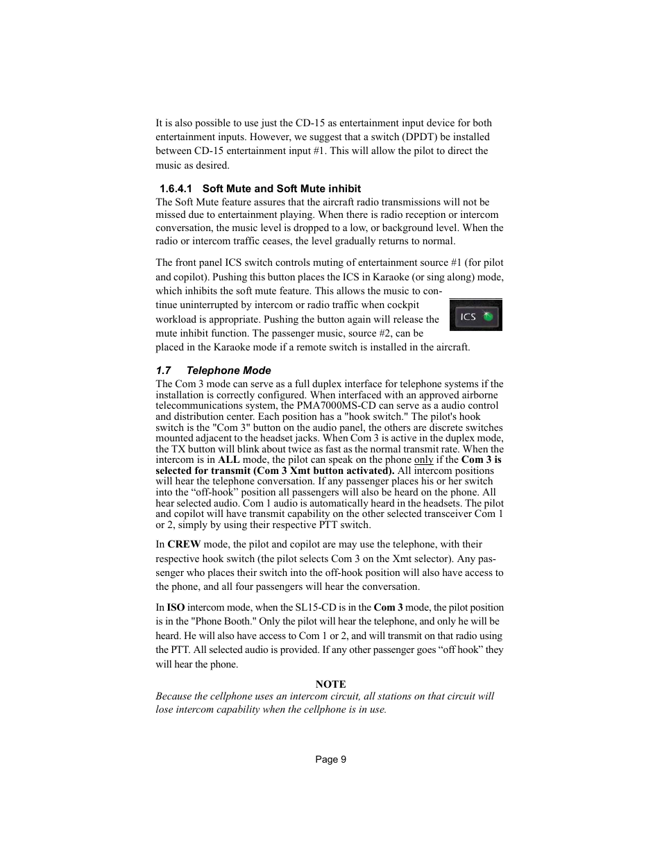 Apollo SL15-CD User Manual | Page 9 / 12