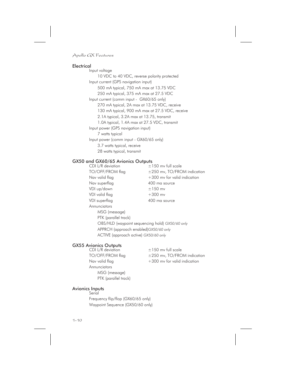 Apollo 65 User Manual | Page 24 / 324