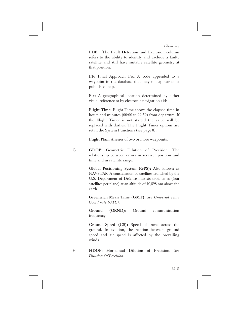 Apollo 65 User Manual | Page 307 / 324