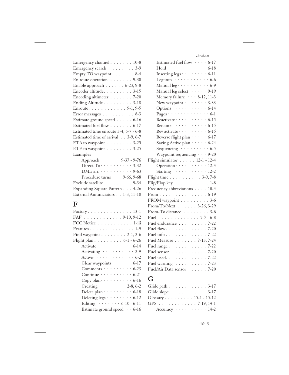 Apollo 65 User Manual | Page 317 / 324