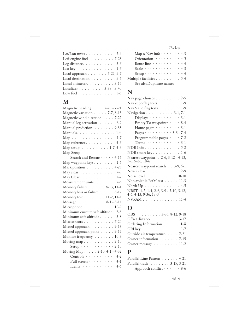 Apollo 65 User Manual | Page 319 / 324