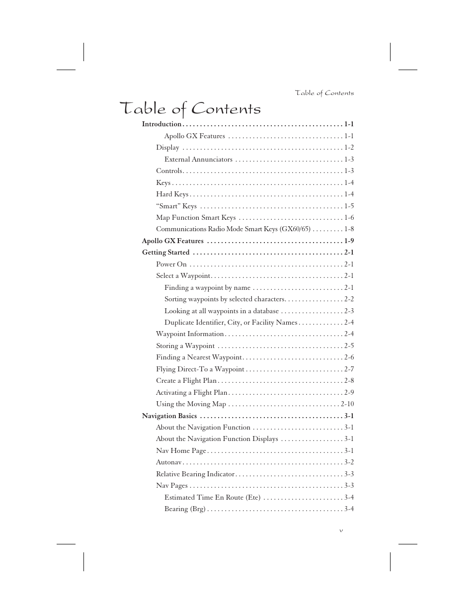 Apollo 65 User Manual | Page 7 / 324