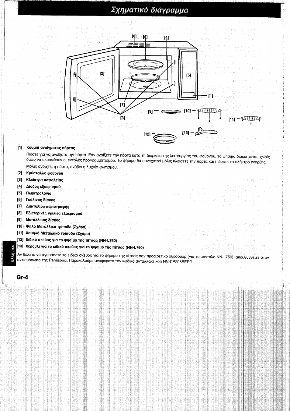 Gr-4 | Panasonic NNL750WB User Manual | Page 146 / 164
