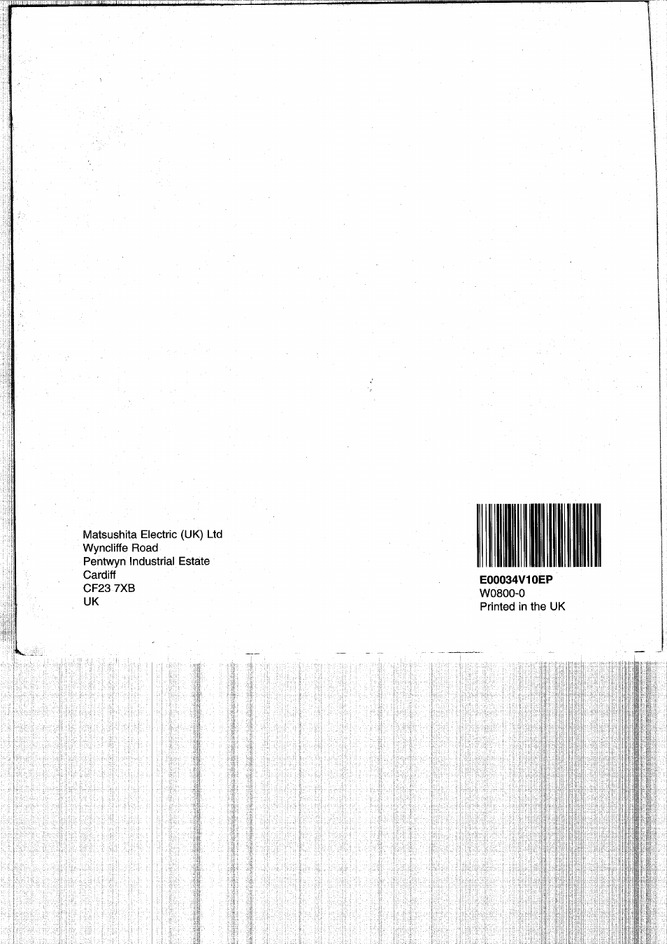 Panasonic NNL750WB User Manual | Page 164 / 164