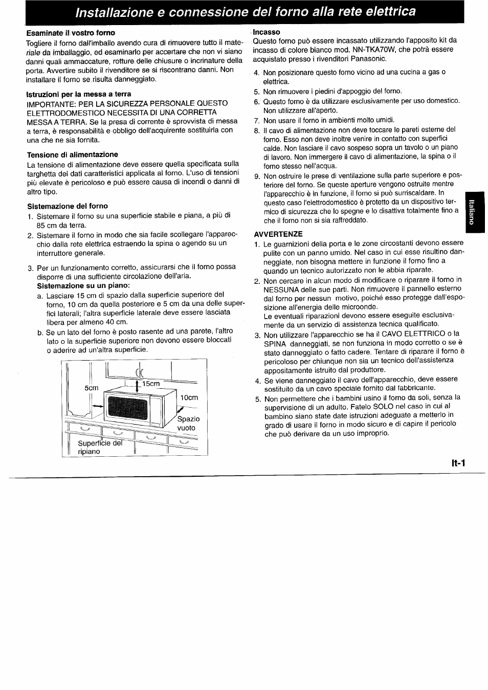 Lt-1 | Panasonic NNL750WB User Manual | Page 63 / 164