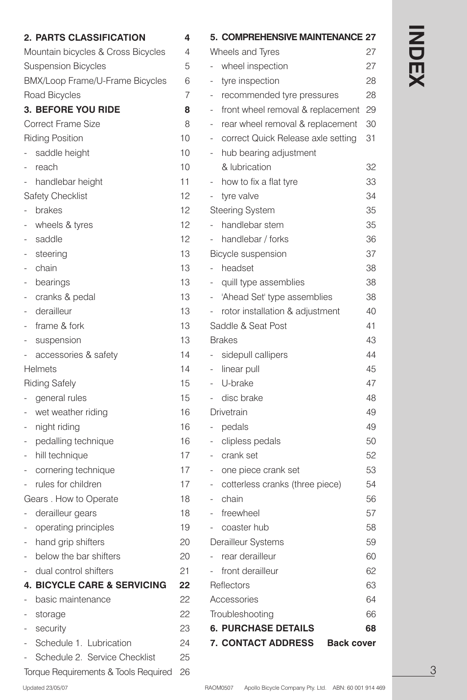 Apollo Radius User Manual | Page 5 / 72