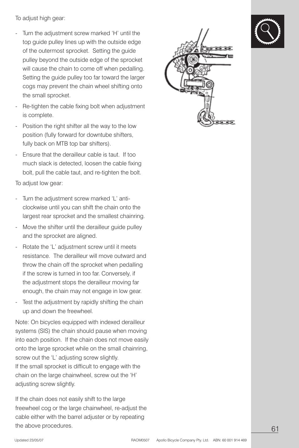 Apollo Radius User Manual | Page 63 / 72