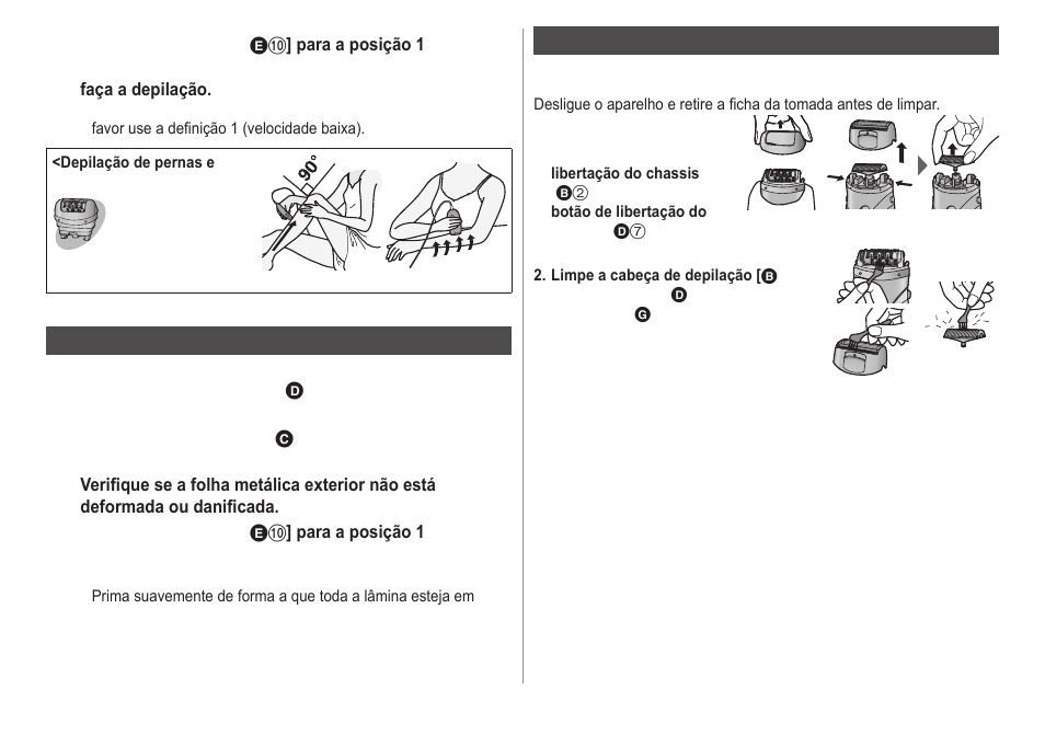 Panasonic ESWS20 User Manual | Page 38 / 90