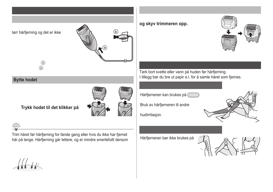 Panasonic ESWS20 User Manual | Page 42 / 90