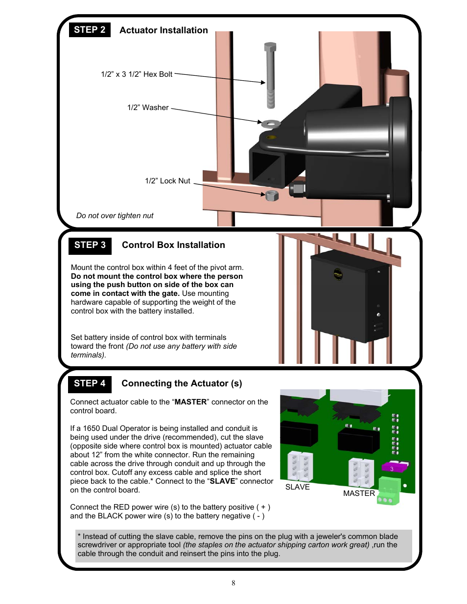 Apollo 1650ETL User Manual | Page 8 / 23