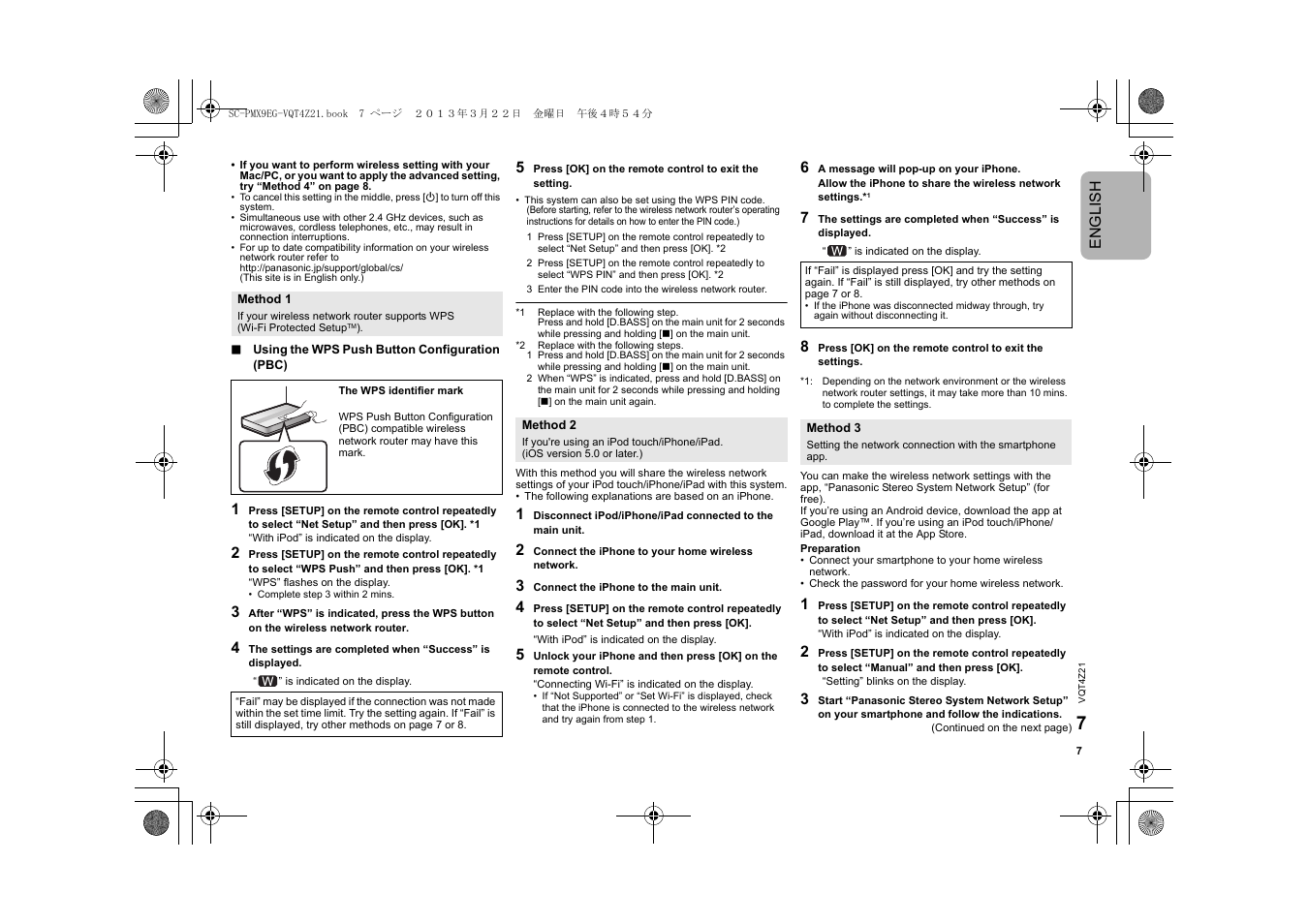 Panasonic SCPMX9EG User Manual | Page 7 / 76