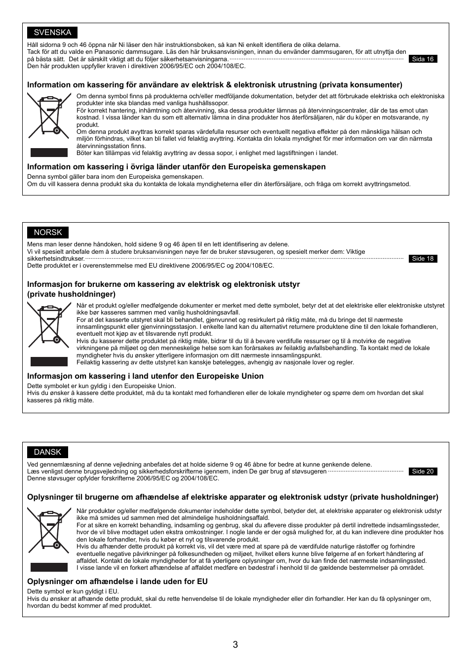 Panasonic MCCG683ZC79 User Manual | Page 3 / 48