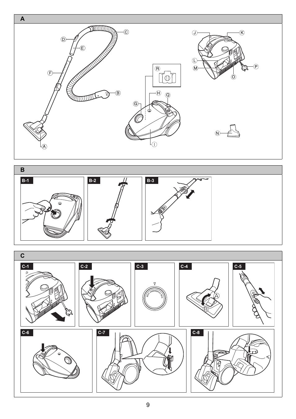 9a b | Panasonic MCCG683ZC79 User Manual | Page 9 / 48