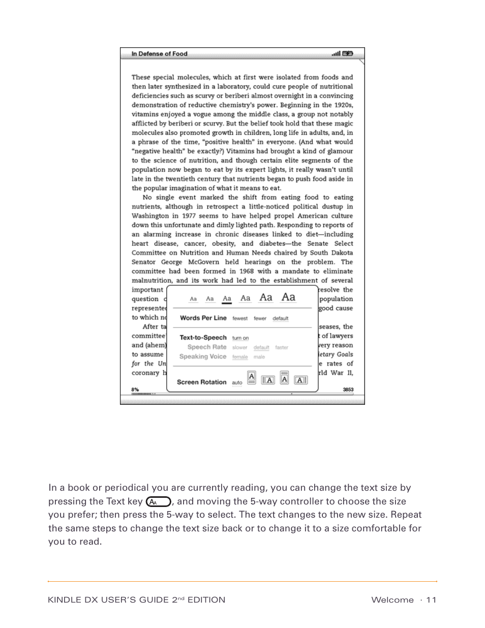 Amazon Technologies Kindle DX D00611 User Manual | Page 11 / 147