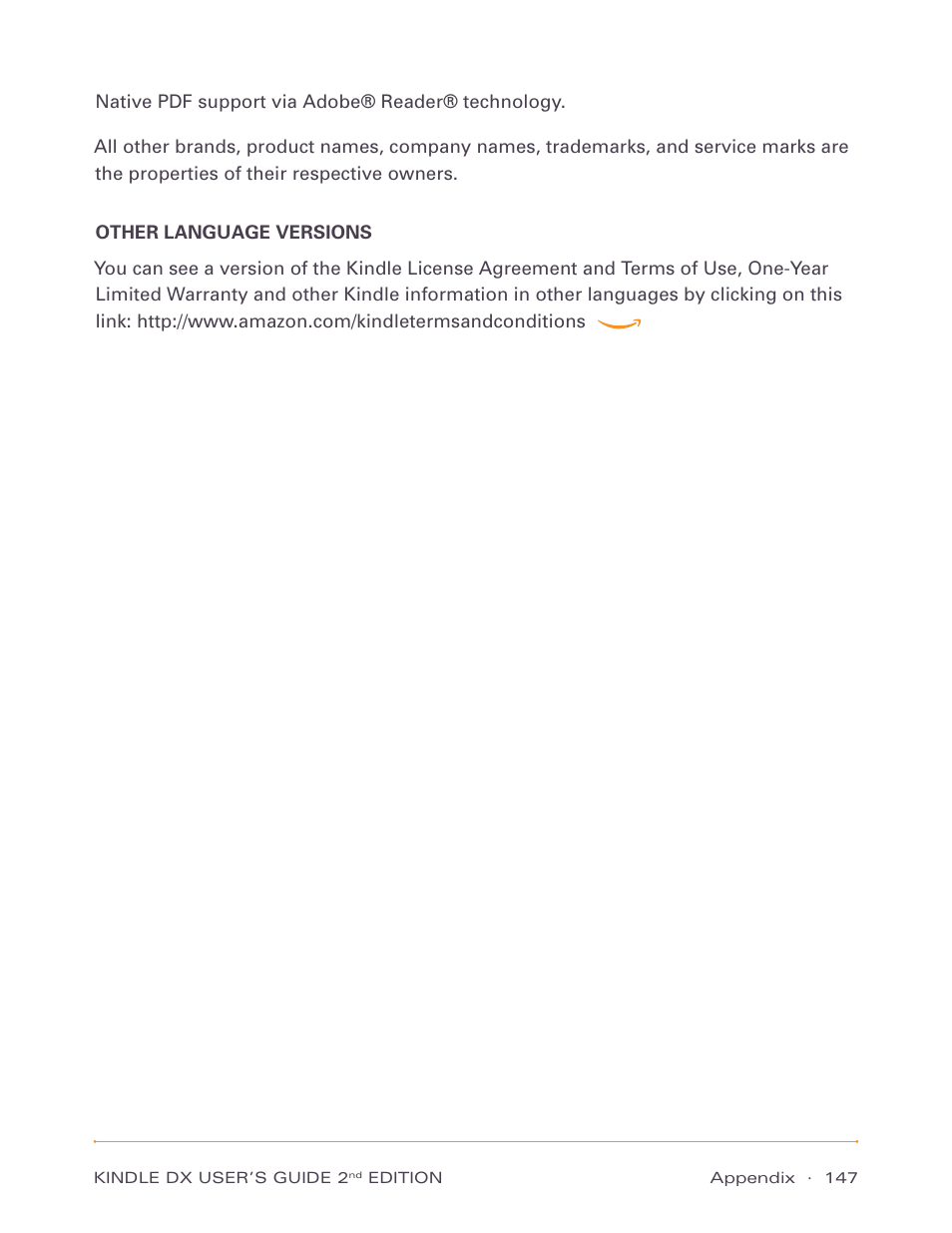 Amazon Technologies Kindle DX D00611 User Manual | Page 147 / 147